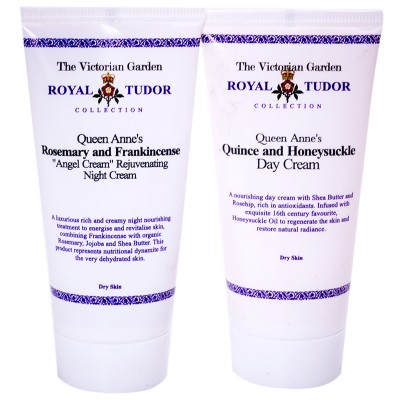Quince & Honeysuckle Day Cream & Rosemary & Frankincense Night Cream - Value Pack 