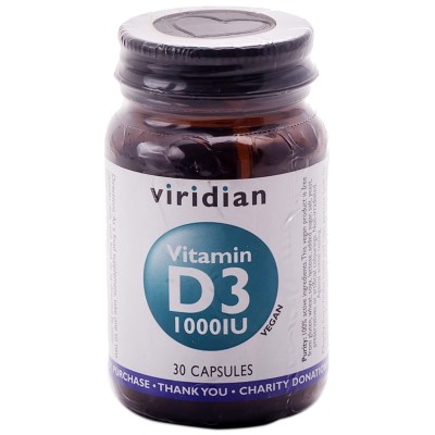 Viridian 1000iu Vitamin D3