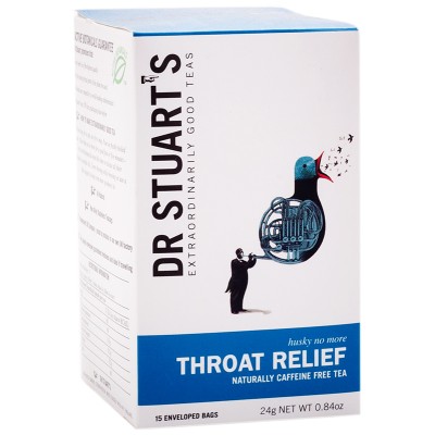 Dr Stuarts Throat Relief Tea 