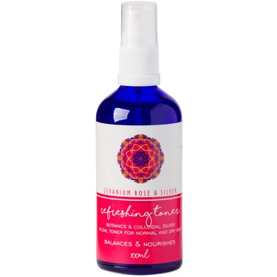Essential Earth Remedies Toner Geranium Rose / Colloidal Silver