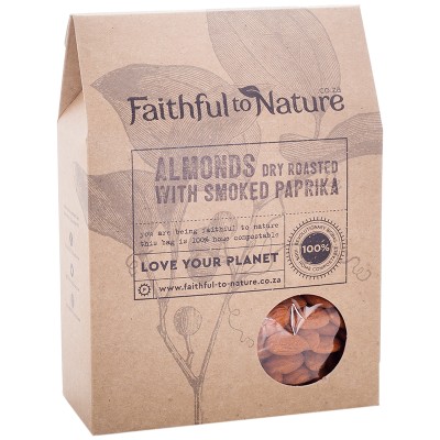 Faithful to Nature Almonds - Dry Roasted with Smoked Paprika