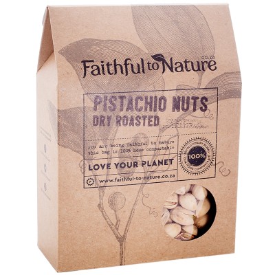Faithful to Nature Pistachio Nuts - Dry Roasted 