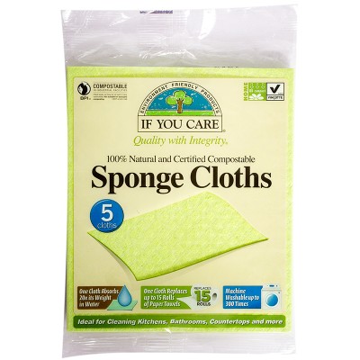 If You Care 100% Natural Sponge Cloths