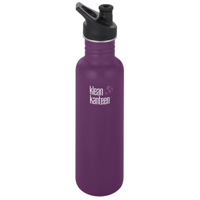Klean Kanteen Classic 27oz Bottle with Sport Cap - Winter Plum