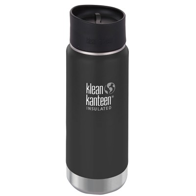 Klean Kanteen Insulated Flask with Café Cap - Shale Black