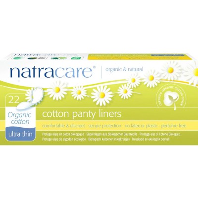 Natracare Organic Cotton Ultra Thin Panty Liners (22) 