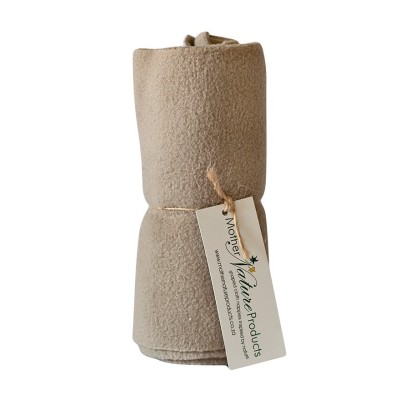 Mother Nature Washable Fleece Nappy Liners, Beige