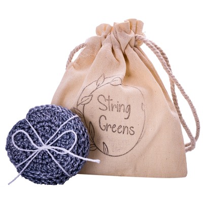 String Greens Reusable Face Rounds - Anvil
