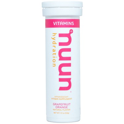 Nuun Hydration Vitamins Grapefruit Orange