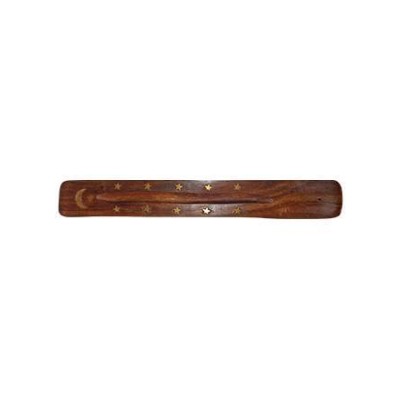 Handmade Wooden & Brass Incense Holder