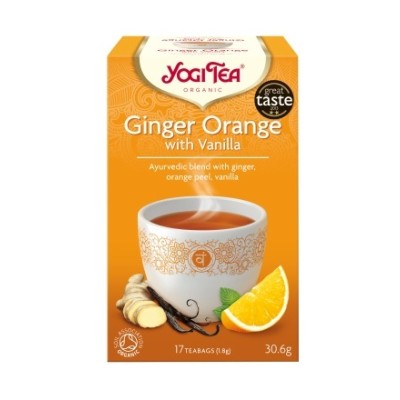 Yogi Ginger Orange Tea With Vanilla