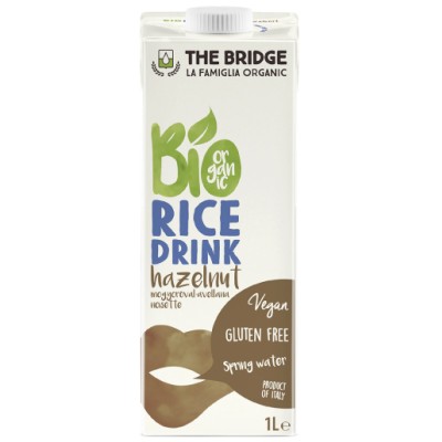 The Bridge Bio Rice Drink Hazelnut 