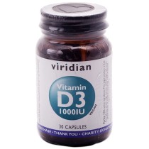 Viridian 1000iu Vitamin D3