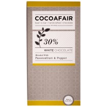 Cocoafair Passionfruit & Pepper White Chocolate 