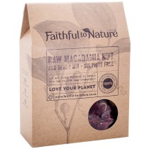 Faithful to Nature Raw Macadamia Nut & Berry Mix - Sulphite Free