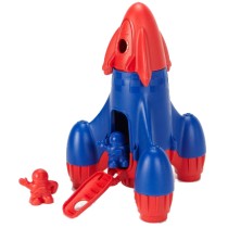 Green Toys Rocket with Red Top