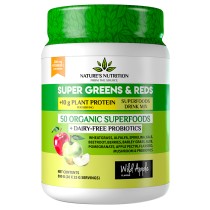 Nature's Nutrition Super Greens & Reds & Protein Apple