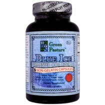 Green Pasture Fermented Cod Liver Oil Capsules - Orange Flavour