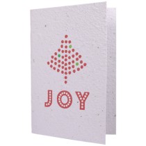 Growing Paper Card Joy