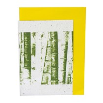 Growing Paper Card - Bamboo