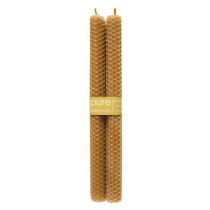 With Love Pure Beeswax Rolled Dinner Candle Set