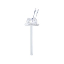 Pura Stainless Steel Clear Silicone Straw