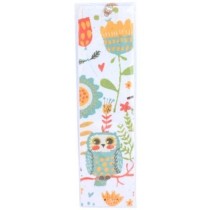Growing Paper Bookmark - Owl & Flowers