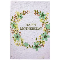 Growing Paper Happy Mother's Day Card