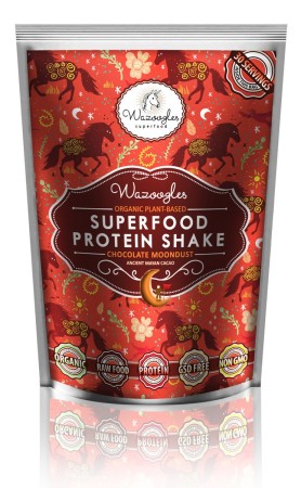 Wazoogles Chocolate Moondust Superfood Protein Shake 