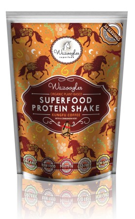 Wazoogles Kungfu Coffee Superfood Protein Shake 
