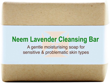 Kalyan Neem Lavender Cleansing Bar (Sensitive Skin)