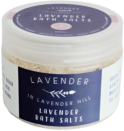 Lavender in Lavender Hill Bath Salts