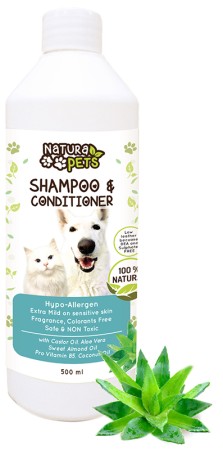 Natura Pets Hypo Allergen Pet Wash