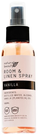 Naturals Beauty Vanilla Room & Linen Spray