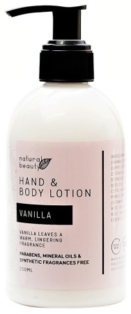 Naturals Beauty Vanilla Hand and Body Lotion