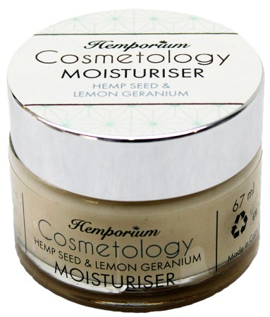 Hemporium Hemp Lemon Geranium Moisturiser Lux 