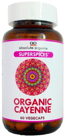 SuperSpices Organic Cayenne Capsules