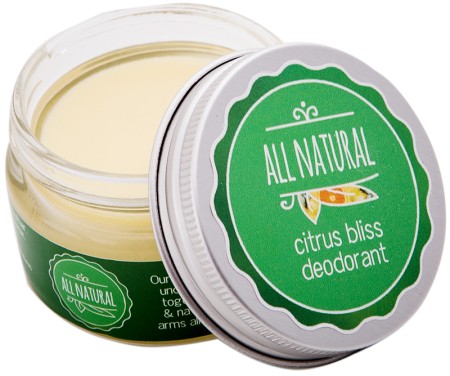 All Natural Deodorant Citrus Bliss