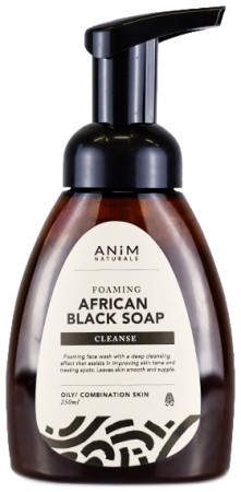 ANiM Naturals Foaming African Black Soap
