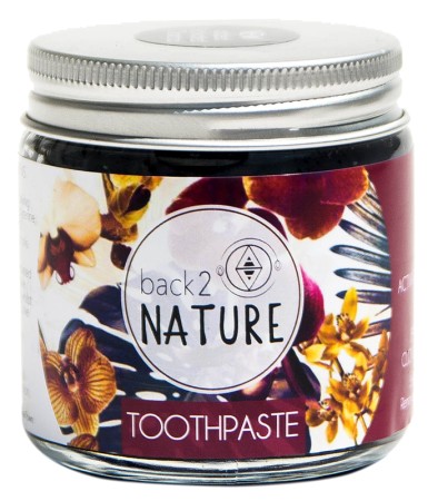 Back 2 Nature Activated Charcoal Toothpaste