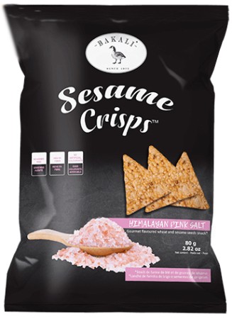 Bakali Himalayan Pink Salt Sesame Chips