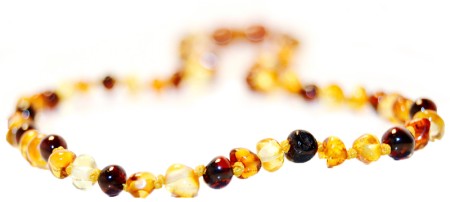 Baltic Amber for Africa Mixed Teething Necklace