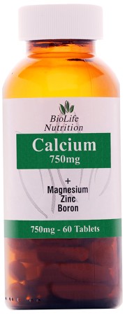 BioLife Calcium Magnesium Zinc & Boron (750mg)