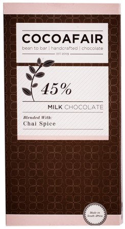 Cocoafair Chai Spice Chocolate 