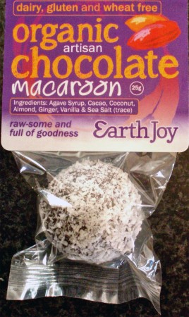 EarthJoy Organic Raw Chocolate Macaroons