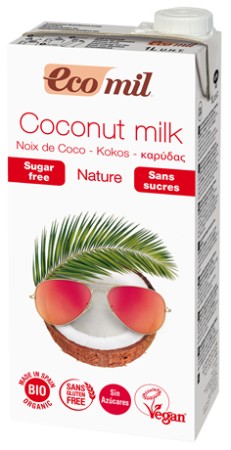 Ecomil Organic Coconut Milk Sugar Free