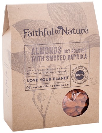 Faithful to Nature Almonds - Dry Roasted with Smoked Paprika
