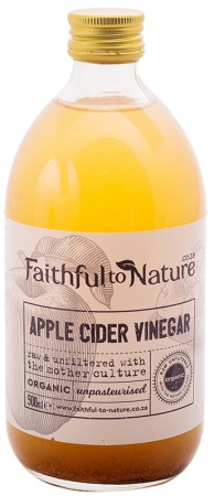 Faithful to Nature Organic Raw Apple Cider Vinegar