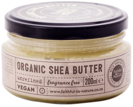 Faithful to Nature Organic Unrefined Shea Butter