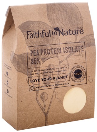 Faithful To Nature Pea Protein Isolate Powder 85% 